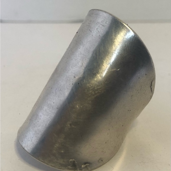 Waited For Silver Plated Spoon Ring, Handcrafted. 1 Of 1. Size 8 - Picture 7 of 13